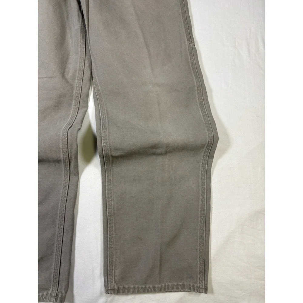 Vintage Carhartt B11 Desert Khaki Carpenter Work Pants 30 x 32 USA Made 0205